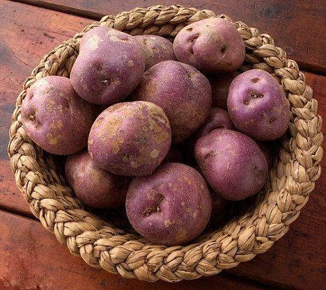 Arran Victory Seed Potatoes In Basket