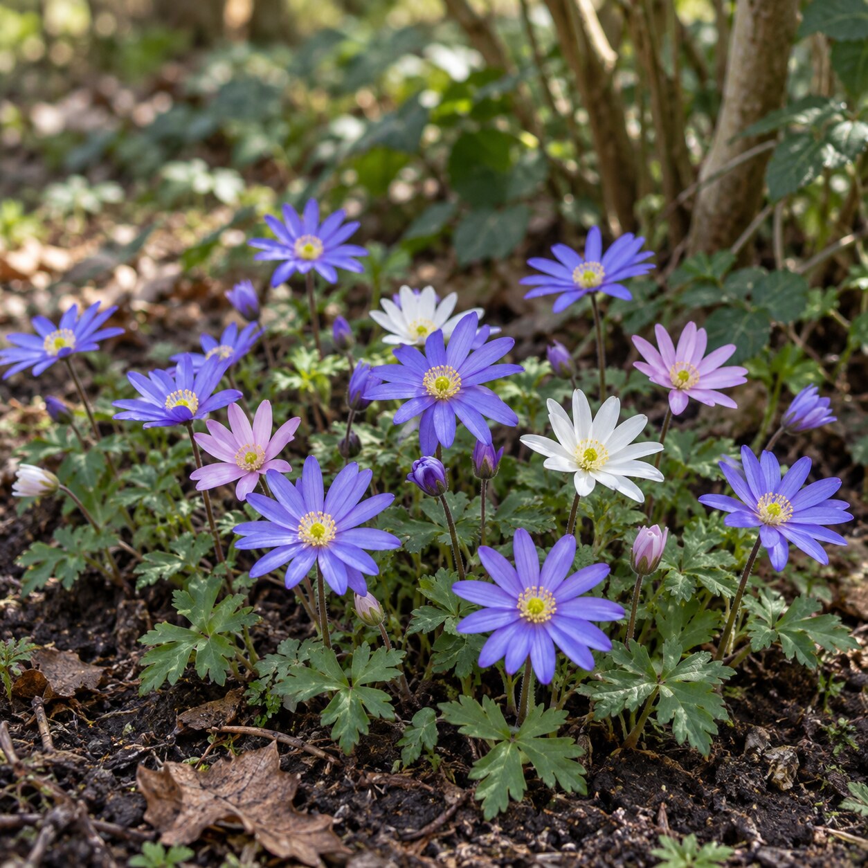 Blanda Anemone Bulbs – Premium 5/6 Spring Flowering Bulbs