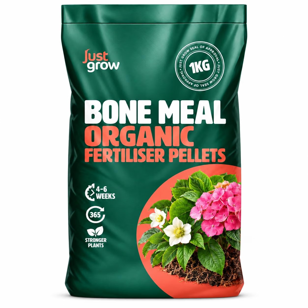 Just Grow Bone Meal Organic Fertiliser – 1kg, 5kg & 10kg