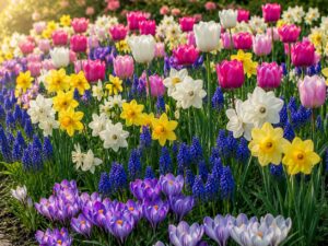 Mixed Spring Bulb Collection - Luxury Mixed Spring Flowering Perennial Bulbs